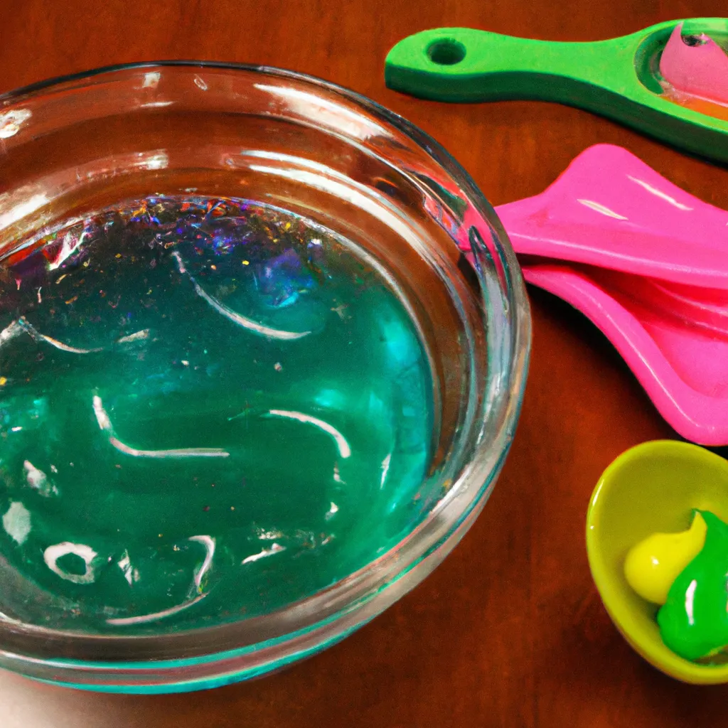 jak zrobić slime bez kleju i aktywatora